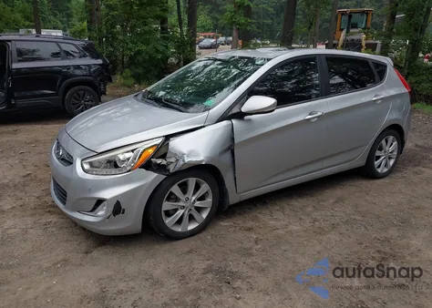 2014 Hyundai Accent Se из США, поврежденный, VIN KMHCU5AE0EU183646